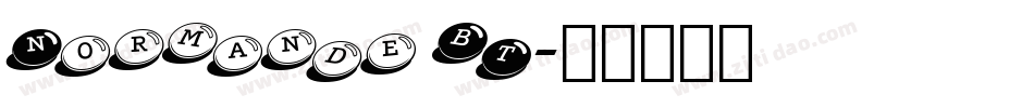 Normande BT字体转换
